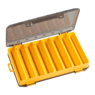 Imagen de Panaro 184 Smoke/Amarillo Fondo Amarillo con Tapa Gris Transparente Caja señuelos