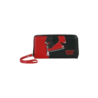 Imagen de Harley Quinn Jacket Essential Cartera, Negro, 19 x 10 cm, Black, Talla única, Chaqueta tipo cartera esencial