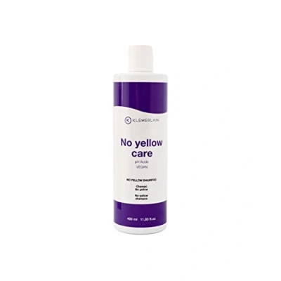 Imagen de K KLEMERLAIN Champú anti amarillos. con pigmentos Violetas. Sin sulfatos. Silver Para cabellos decolorados, grises, rubios y mechas 400 ml