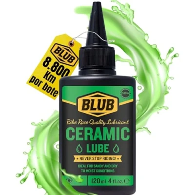 Imagen de BLUB Ceramic Lube 120ml Aceite Ceramico Cadena Bicicleta Cera montaña MTB, BMX y Bici Carretera Grasa para Todas Condiciones