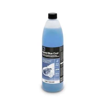 Imagen de ERRECOM Hybrid Blue Cool, Líquido para Radiador Coches Híbridos y Eléctricos 20C/+106C, anticongelante con Paquete inhibidor Oat fosfatos, Listo Usar, 1 Litro