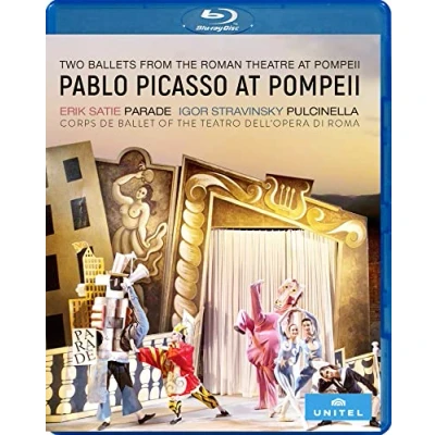 Imagen de Pablo Picasso at Pompeii Two ballets from the Roman Theatre of [Reino Unido] [Blu ray]