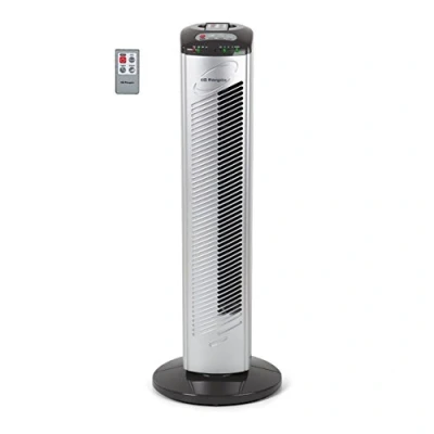 Imagen de Orbegozo TWM 0975 Ventilador de torre, 3 velocidades, mando a distancia, temporizador, oscilante, asa transporte, 45 W, gris