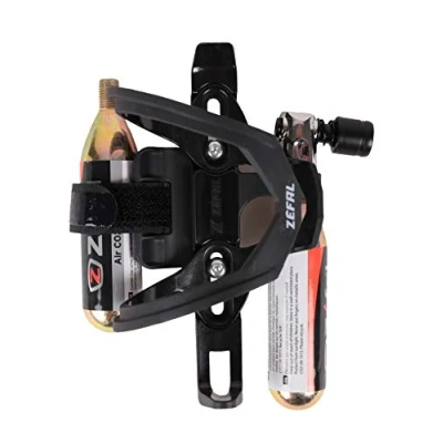 Imagen de ZEFAL Pulse Z2i Co2 Kit Portabidón Bicicleta, Unisex, Negro, Universal