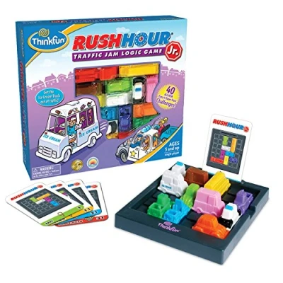Imagen de Juego Rush Hour de Thinkfun, lógica, temática atasco tráfico, para niños