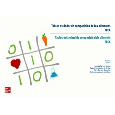 Imagen de Tablas estandar de composicion los alimentos teca (bilingue)