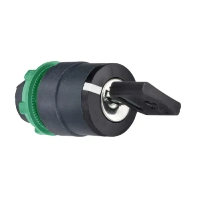 Imagen de Schneider Electric ZB5AG6 Cabeza Selector con Llave 2 posiciones, Ø 22