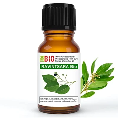 Imagen de Ravintsara de Madagascar Bio Aceite Esencial 100% Puro 5 ml Uso Alimentario Terapeutico Cosmetico Aromaterapia Laborbio