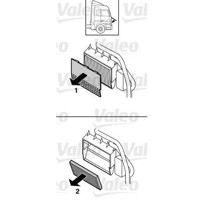 Imagen de VALEO CLIMFILTER COMFORT 716028 Filtro de habitáculo partículas 449 206 25