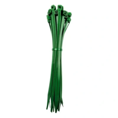 Imagen de OutdoorFix Abrazaderas para cables (150 x 3,5 mm, 50 piezas, color verde follaje, resistente a la intemperie, anti UV