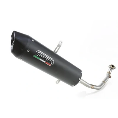 Imagen de Escape Marca GPR Compatible con Yama X Max 125 2006/16 Completo Racing Furore Negro
