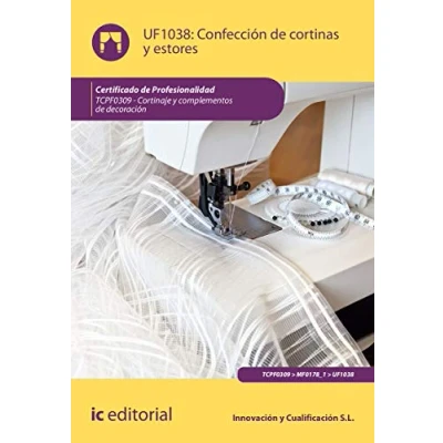 Imagen de Confección de cortinas y estores. TCPF0309 Cortinaje complementos decoración (SIN COLECCION)