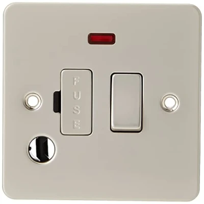 Imagen de Knightsbridge fpav6300fpavl 13 A Placa Plana conmutada Fusionado Unidad Spur con Neon Y Salida De Flex Pearl