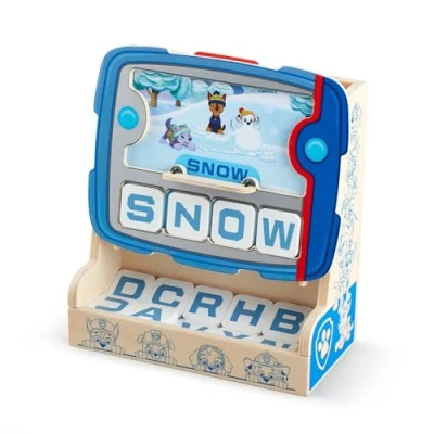 Imagen de Melissa &amp; Doug Paw Patrol Tablero de madera para deletrear y aprender ingles, Patrulla Canina, Juguetes madera, Juguete educativo desarrollo, Regalo niños niñas 3 4 5 6 7 años
