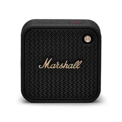 Imagen de Altavoz inalámbrico Marshall WILLEN II, 38 W, Bluetooth, Autonomía 17 h, Micrófono, Black and Brass