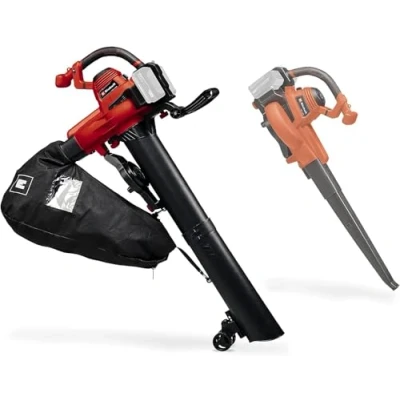 Imagen de Einhell Soplador de hojas con Batería GE CL 36/230 Li E Solo Power X Change (Iones Litio, 18 V, 225 m3/h, Bolsa 45 L, incl. tubo aspiración + soplado, sin ni Cargador)