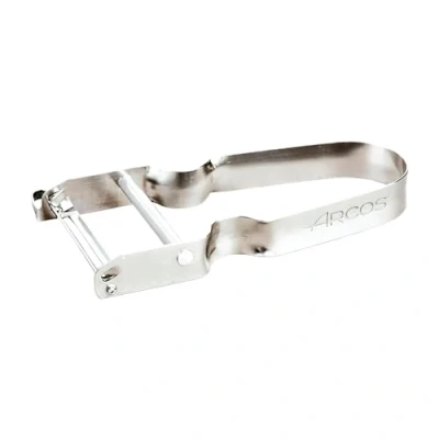 Imagen de Arcos Gadgets Profesionales, Pelador de Frutas Verdura, Acero Inoxidable Cromado, Color Plata