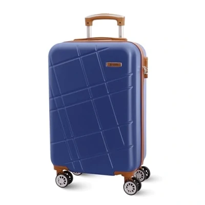 Imagen de EL CABALLO Maletas de Viaje Cabina Maleta Apta para Ryannair Trolley Equipaje Avion Resistente con 4 Ruedas 360º y candado