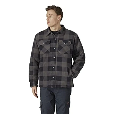Imagen de Dickies Sobrecamisa Portland para Hombre, Azul, XS