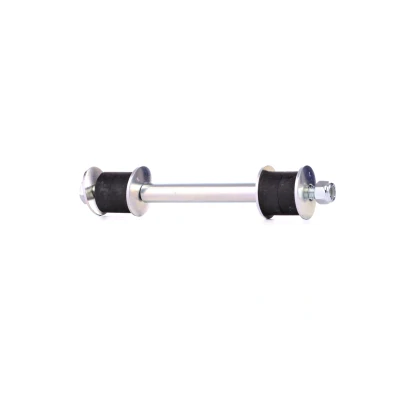 Imagen de FEBI BILSTEIN 41630 Bieleta de suspensión M10 x 1,5 con apoyo, tuerca, arandelas Acero plateado KIA: SORENTO 1, Magentis I