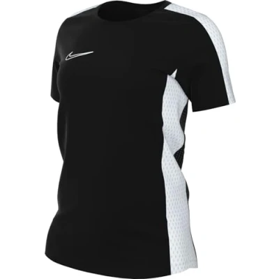 Imagen de NIKE Short Sleeve Soccer Top W Nk DF Acd23 SS, Black/White/White, DR1338 010, 2XL