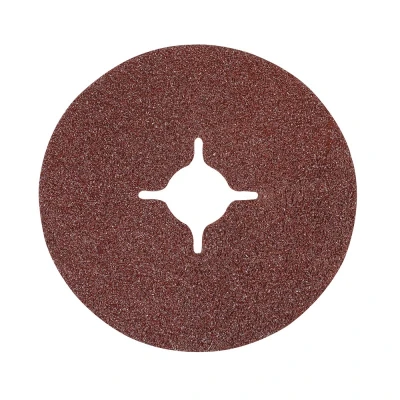 Imagen de Silverline Tools 583260 Discos de Lija Fibra, 115 x 22.23 mm, Grano 60, Caja 10