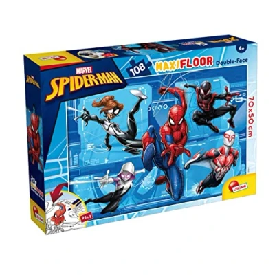 Imagen de Liscianigiochi Marvel Puzzle DF MAXIFLOOR 108 Spiderman