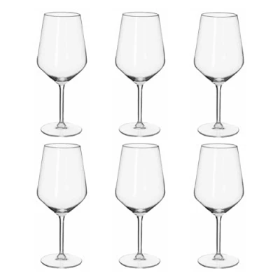 Imagen de alpina Copas de Vino Tinto 6 Piezas Copa 53cl Regalo Cumpleaños Regalos Originales Para Mujer y Parejas Transparante Vidrio