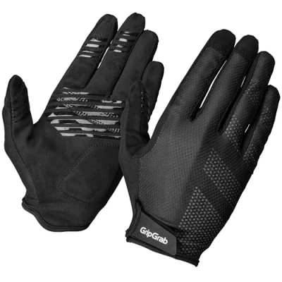 Imagen de Gripgrab RIDE LITE Padded FULL Finger Summer Glove Unisex Guantes, Talla: Large, Black