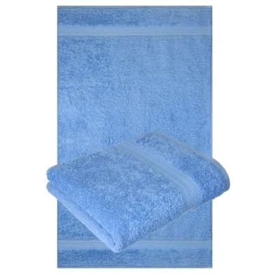 Imagen de Betz Paquete de 2 Toallas Lavabo Premium 100% algodón 50x100cm Color Azul Claro