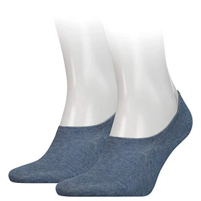 Imagen de Tommy Hilfiger Footie, Azul (Navy), 39 (Pack de 2) para Hombre