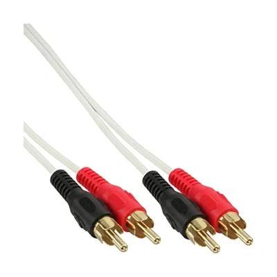 Imagen de Inline 3m 2x Rca M/m Cables De Audio Y Video
