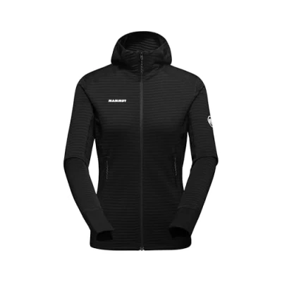 Imagen de Mammut Taiss Light Hooded Jacket Women Forro polar, Mujer, Talla: Large, Black