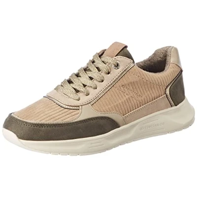 Imagen de TOM TAILOR 4298204, Zapatillas Mujer, Color Beige, 39 EU
