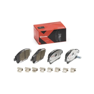 Imagen de BREMBO P 83 109X Juego de pastillas freno con avisador acústico desgaste Chapa antichirridos accesorios TOYOTA: Avensis III Familiar