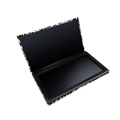 Imagen de Allwon Paleta de maquillaje magnética vacía leopardo para lápiz labial Blush Sombra ojos