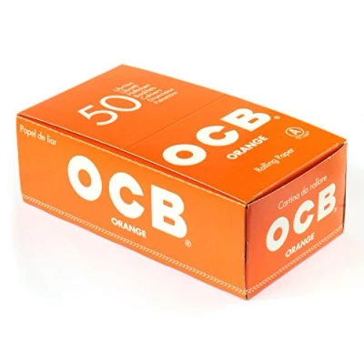 Imagen de OCB Papel de liar Orange Papeles cortos 50 librillos