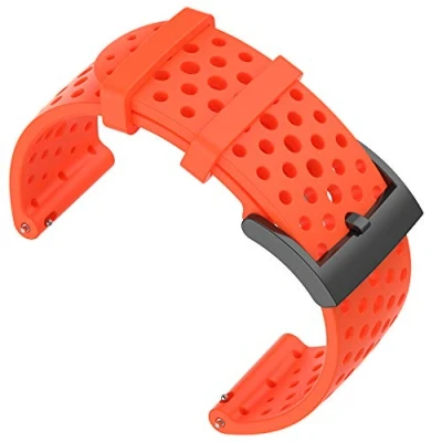 Imagen de Shieranlee Compatible with Suunto 9 Spartan/Suunto 7 Correa,24MM Silicona Sport Watch Band Fitness para 9/Suunto D5/Suunto Spartan Wrist HR/Suunto Titanium