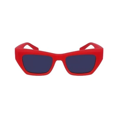 Imagen de Calvin Klein Unisex CKJ23641S 600 Gafas de sol Bio inyección Rojo Fumar Mariposa Normal