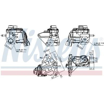 Imagen de NISSENS 98348 Válvula EGR sin radiator SEAT: Leon II Hatchback, Altea, Altea XL, VOLKSWAGEN: Passat B6 Variant, Berlina, Touran I