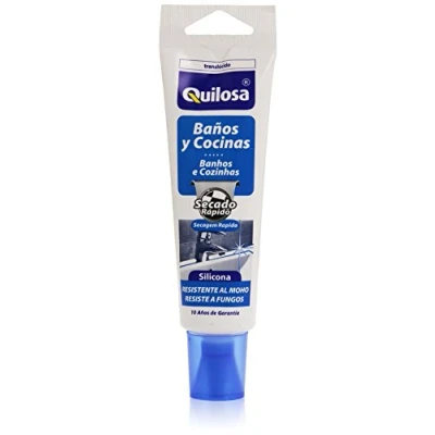 Imagen de Quilosa T045575 Silicona baños y cocinas, color transparente
