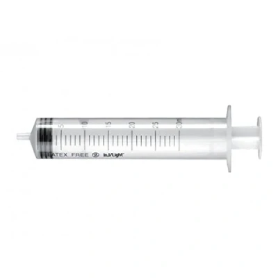 Imagen de Rays Inj/Light Jeringas Hipodérmicas Sin Aguja, Cono Luer Excéntrico, Estéril, Desechable, Látex, Volumen 10 Ml, Envase De 100 Uds.