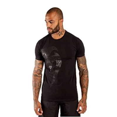 Imagen de Venum Giant Camiseta, Hombre, Negro Mate/Negro, S