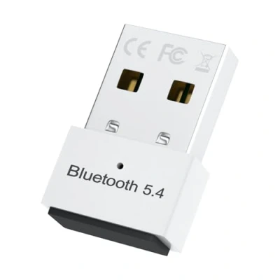 Imagen de USB Bluetooth 5.4 Adaptador para PC, Plug &amp; Play, Dongle Portátil, Auriculares, Teclado, Ratón, Compatible con Windows 11/10/8.1/7