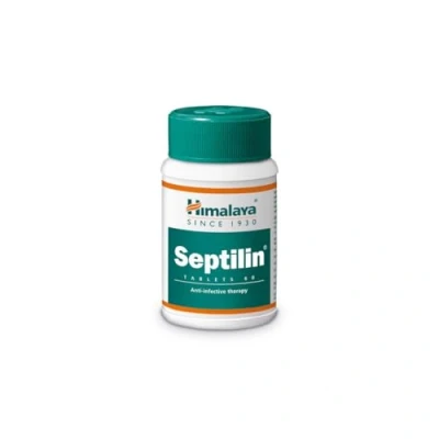 Imagen de Himalaya Herbals Septilin Herbal Food Supplement, Natural Support for Immune System, Tablets With Extracts Antioxidants Rich 100 Capsules