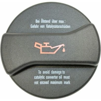 Imagen de METZGER 2141002 Tapa, tubuladura de relleno aceite negro AUDI: A4 B6 Berlina, B5 A6 C5 VOLKSWAGEN: Passat GP Berlina
