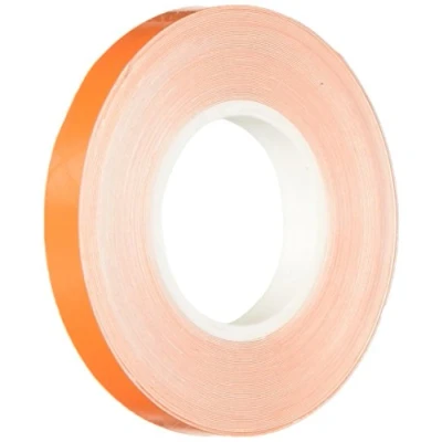 Imagen de quattroerre 10225 Wheel Stripes Race Naranja 7 mm x mt con aplicador