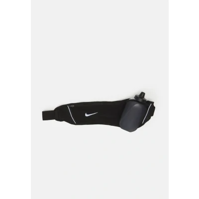 Imagen de Nike Performance FLEX Stride Bottle BELT 354ML Unisex Riñonera, Talla: One Size, Black/black/silver