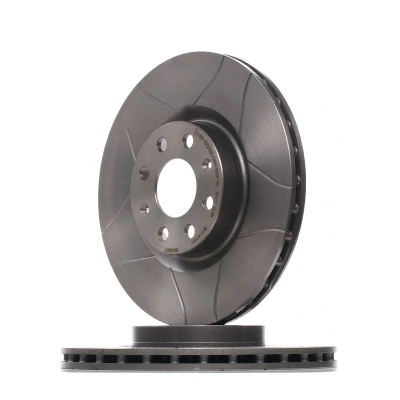 Imagen de BREMBO 09.4939.77 Disco de freno 284 22 6 ventilación interna, ranurado revestido con tornillos OPEL: Corsa D Hatchback, E Adam