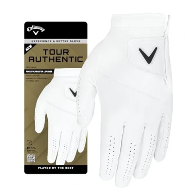 Imagen de Callaway Tour Authentic 2025 Guantes (blanco, mediano grande, mano derecha)